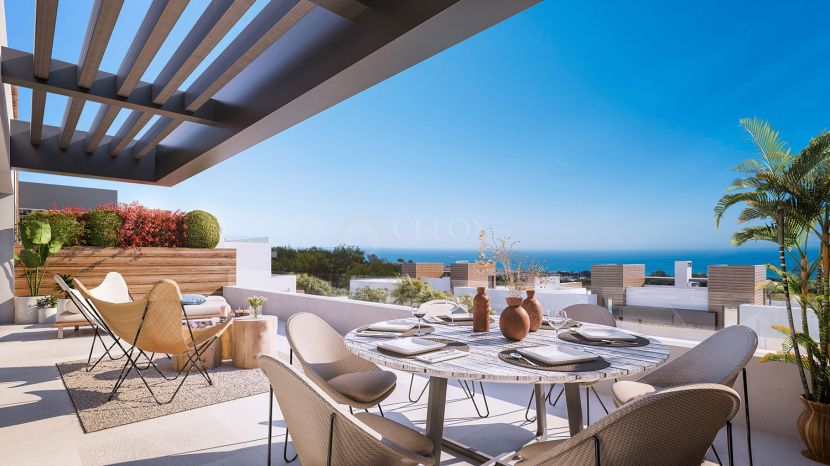 Modern apartments in Cabopino golf, Marbella east.