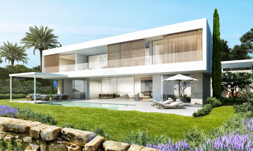 Signature villa for sale at Finca Cortesin, frontline golf