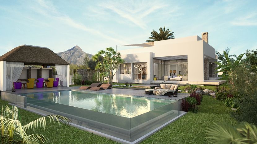3 proyectos de villas boutiques a la venta en Nueva Andalucia, Marbella