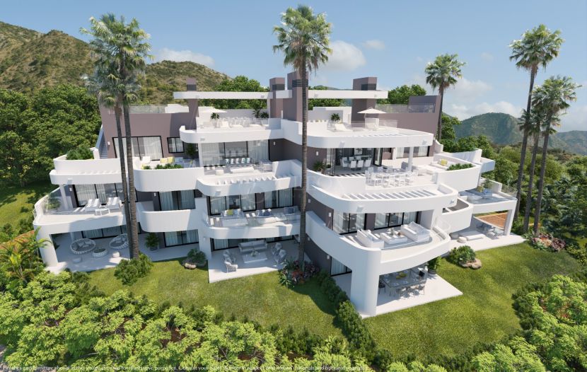 Exclusive Residential Complex in Ojen-Marbella with Panoramic Sea Views