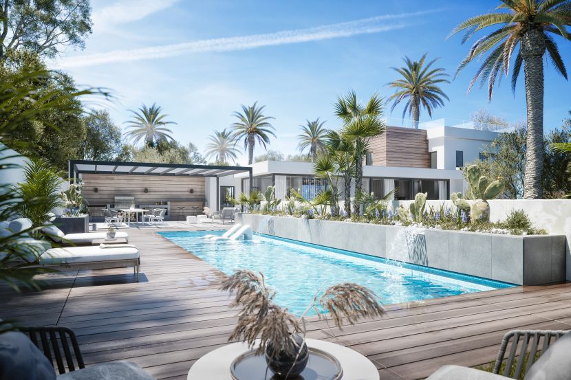 Turnkey contemporary villa for sale in Nueva Andalucia, Marbella