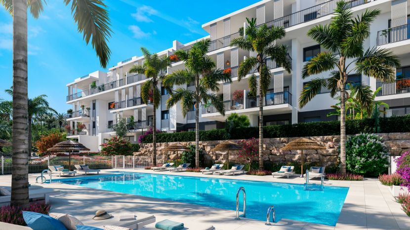 New apartments and penthouses in Estepona centre