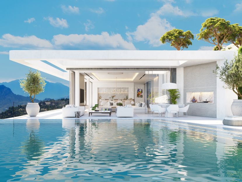 18 luxurious villas of sustainable design, in La Quinta, with spectacular sea views