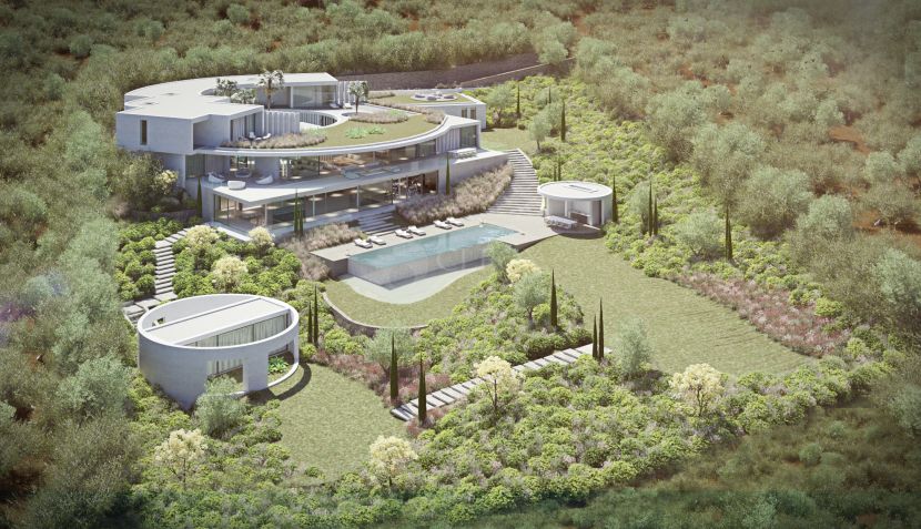 An exclusive new villa inside a gated community in La Reserva Club, Sotogrande