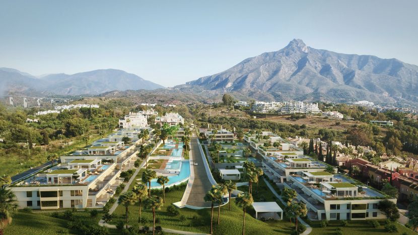 A unique development of luxury homes in Marbella Golden Mile