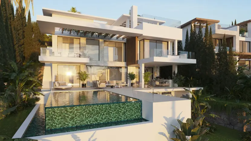 Ocyan Luxury Villas – 12 Современных Вилл с Видом на Море на Новой Золотой Миле