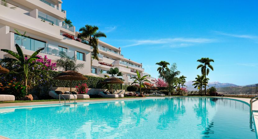 Terrazas de Cortesin Bon Air: Apartamentos de Lujo con Vistas al Mar en Finca Cortesín