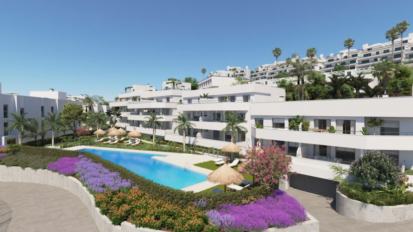 Apartamentos modernos llave en mano a la venta entre Marbella y Estepona