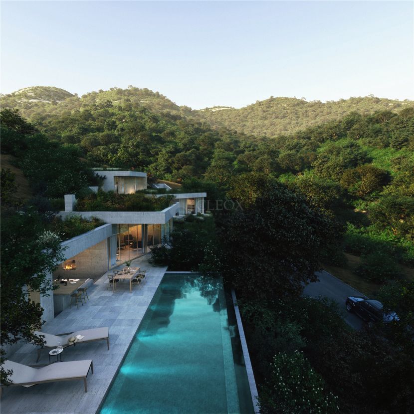 Off plan villa with stunning modern design for sale in Monte Mayor, Benahavis