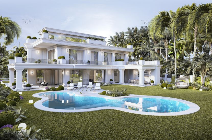 Luxury classic style villa on Marbella's Golden Mile