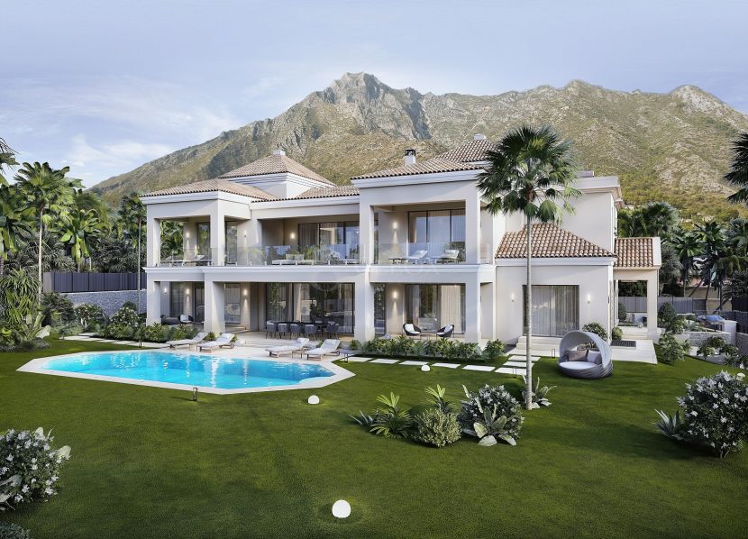 Luxury mediterranean villa in Sierra Blanca, Marbella´s golden mile
