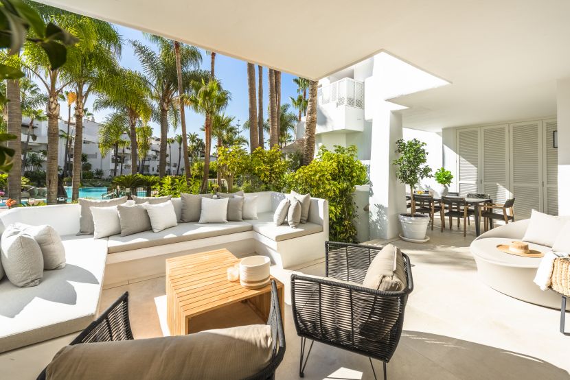 Apartamento Planta Baja en venta en Puente Romano, Marbella Golden Mile, Marbella