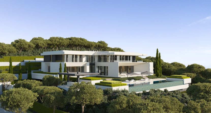 El Bosque II – Коллекция элитных вилл с видом на море в La Reserva del Alcuzcuz, Benahavis