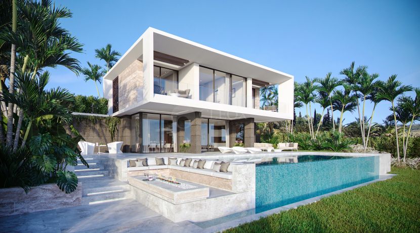 New development of 8 modern villas in a beautiful natural environment