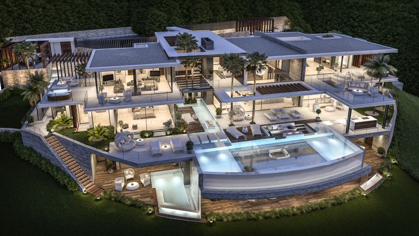 Mansion en venta en La Zagaleta, Benahavis