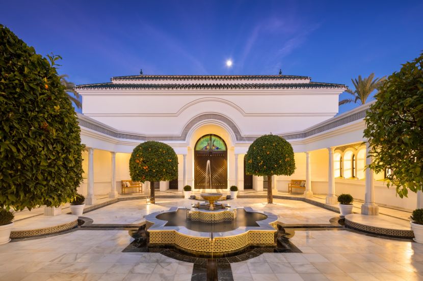 Discover Alhambra Palace Villa: A Luxurious Architectural Gem in Nueva Andalucía's Prestigious Golf Valley