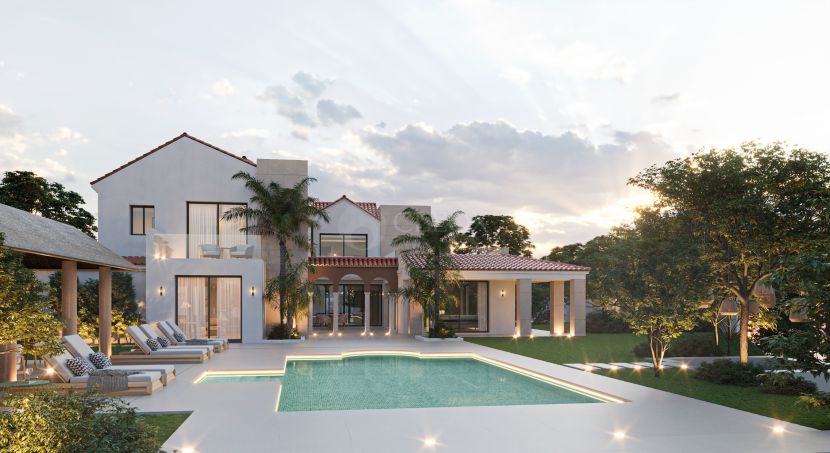 Villa Las Palmeras: A New Luxurious Villa Soon Available in the Prestigious Las Brisas Golf, Nueva Andalucía
