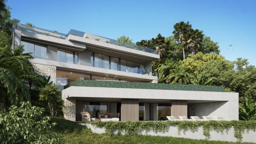 Luxury Villa Project in Marbella: Exceptional Plot with License for Sale in Nueva Andalucía!