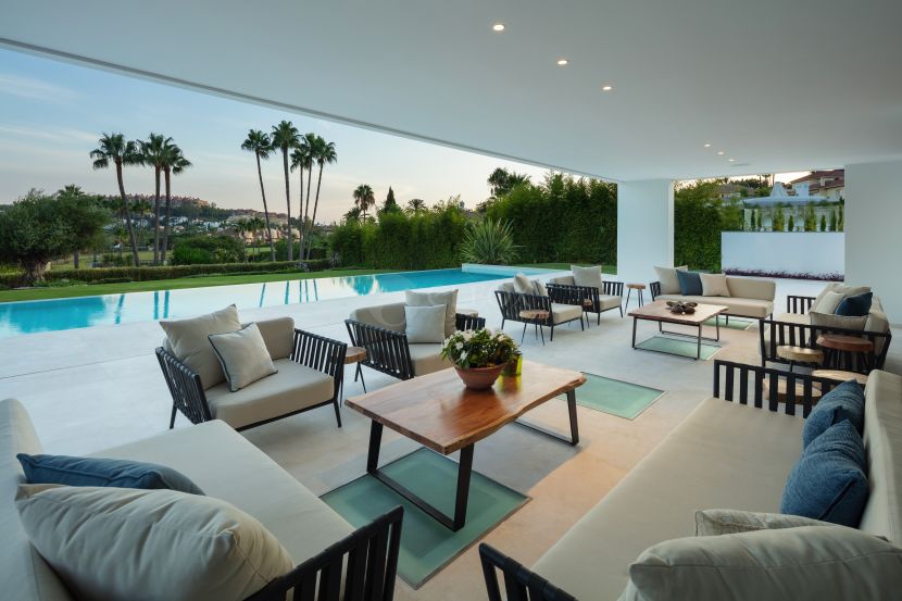Outstanding contemporary luxury villa for sale in Nueva Andalucia, Marbella