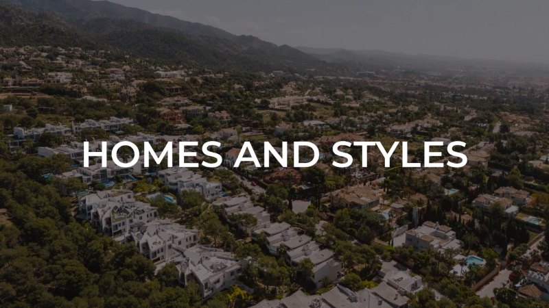 homes and styles in Marbella Golden Mile