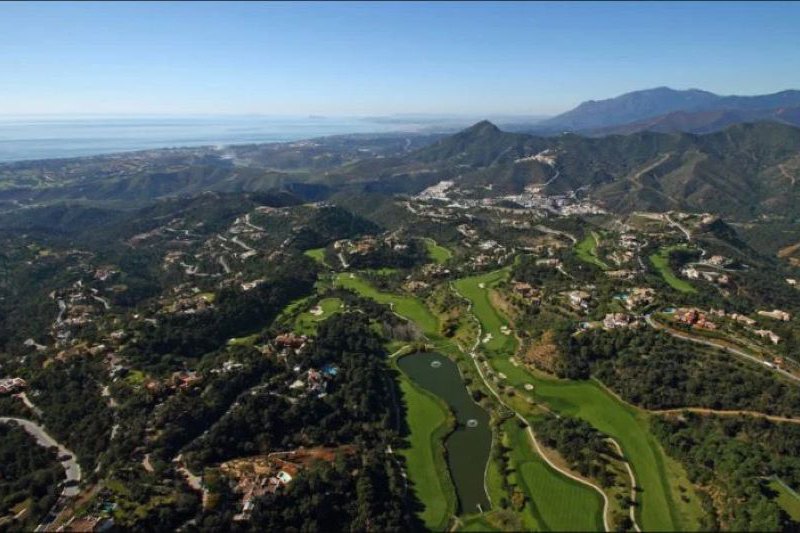 panoramic view of La Zagaleta