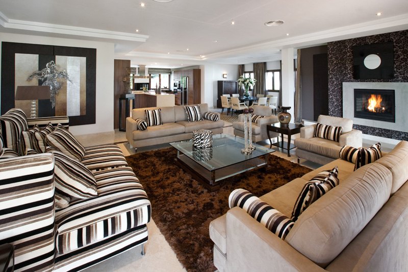 Living Room, Marbella Villa