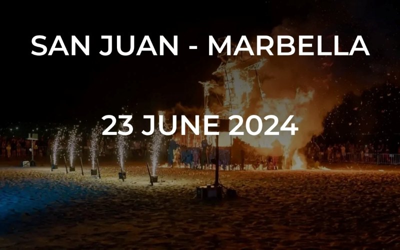 San Juan Festival, one of the top June 2024 events in Marbella