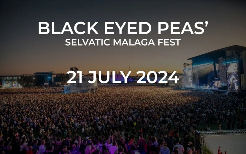 Black Eyed Peas in Malaga, one of the top events in July 2024 in Marbella