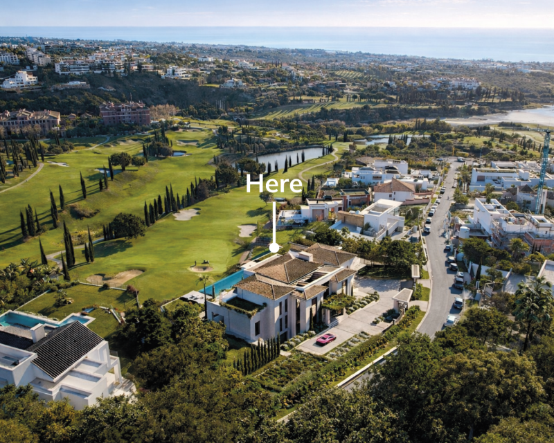 Exclusive Luxury Villa Project on the Frontline Golf in Los Flamingos, Benahavís