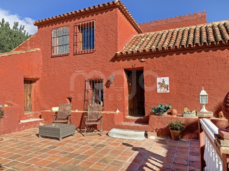 Unique FINCA with riding school, stables & extra house in Mijas Hills