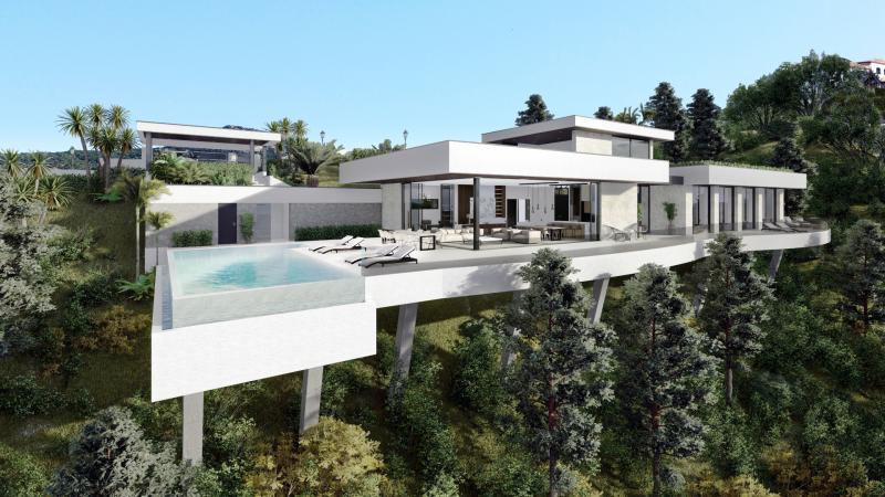 Schitterend vier slaapkamer villa project, gelegen in de prachtige omgeving van de exclusieve Monte Burgemeester