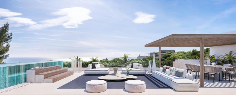 Développement exclusif de cinq villas de luxe dans la région recherchée de Camojan du Golden Mile de Marbella