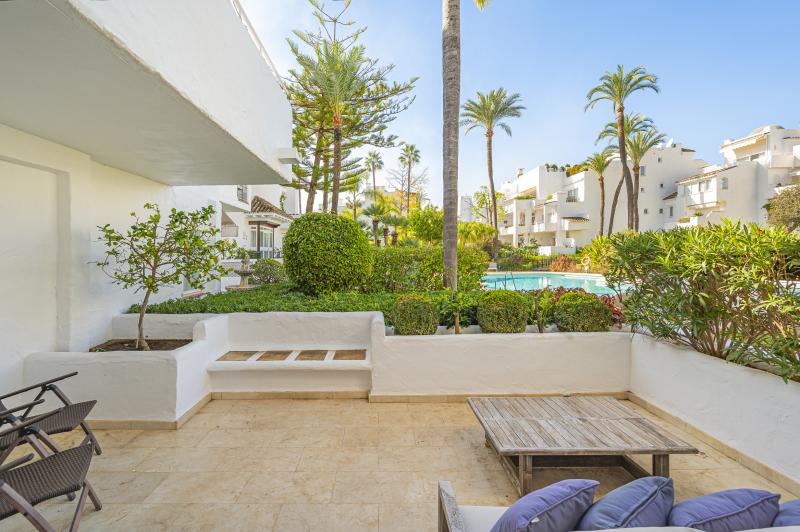 Appartement rez de chaussée dans Alhambra del Mar, Marbella Golden Mile