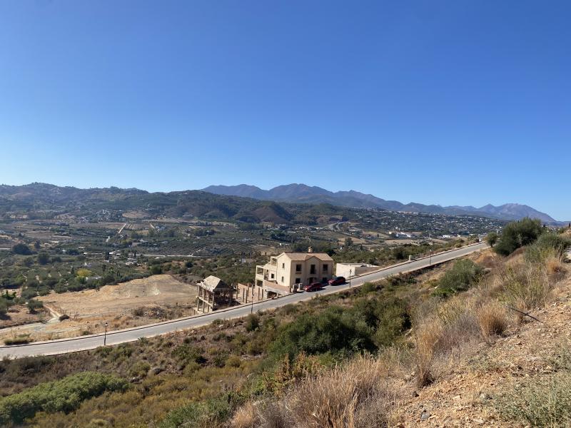 Urban tomt för ett enfamiljshus i Sierra Gorda Coín (Malaga).
