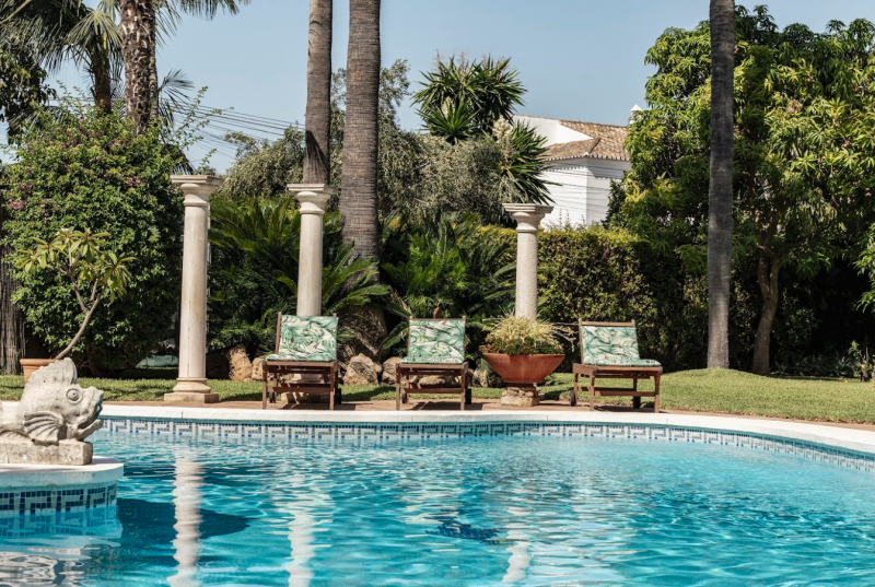 Villa de estilo colonial en la zona de San Pedro playa.
