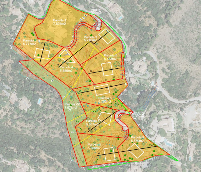 Set of 8 Urban Plots in El Madroñal