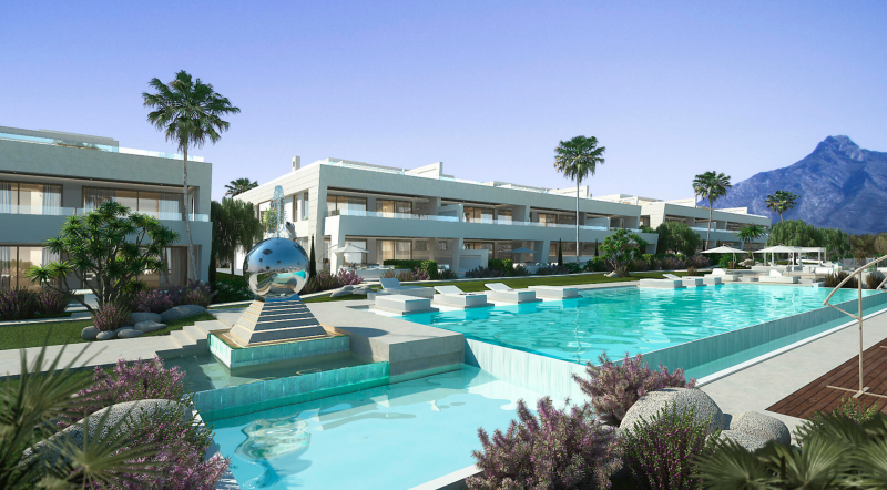 Lejlighed i stueetagen til salg i Epic Marbella, Marbella Golden Mile