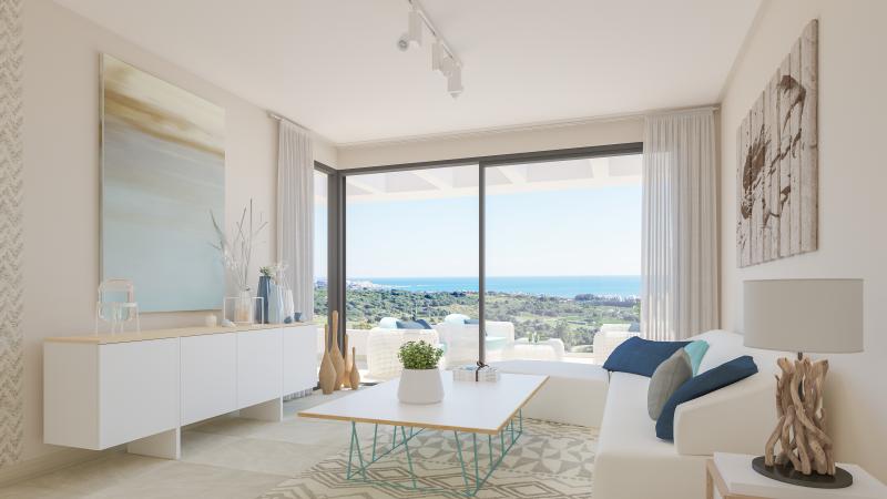 Excelente Apartamento en Planta Baja en venta en New Golden Mile, Estepona