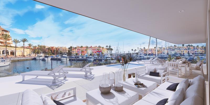 Appartement rez de chaussée en vente à Sotogrande Puerto Deportivo, Sotogrande