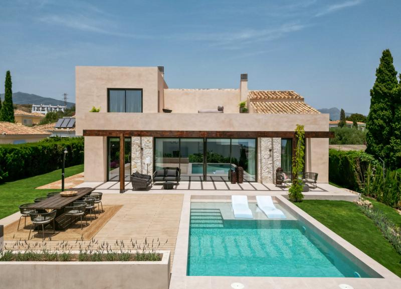 Ibiza style Villa with a modern breeze of Mediterranean Living