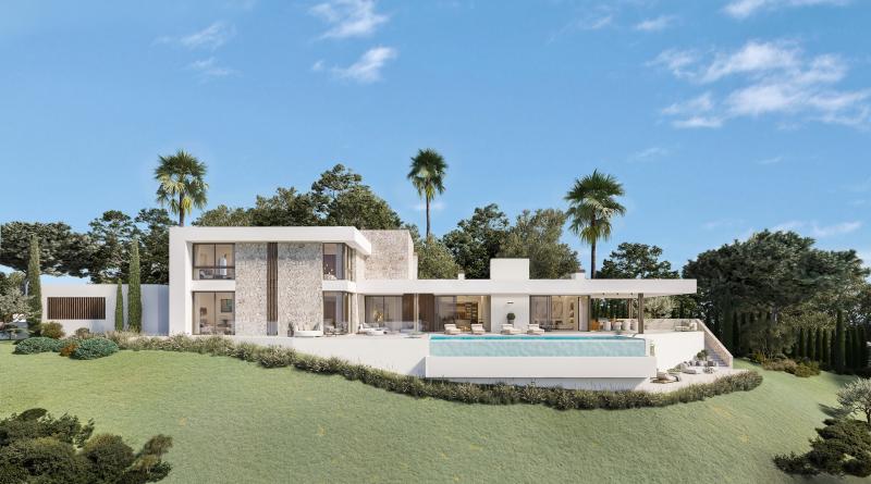 New build villa for sale in Mijas Costa, Malaga, Spain
