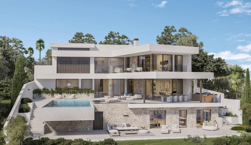 Plot with sea views for sale in La Reserva de la Cala Golf