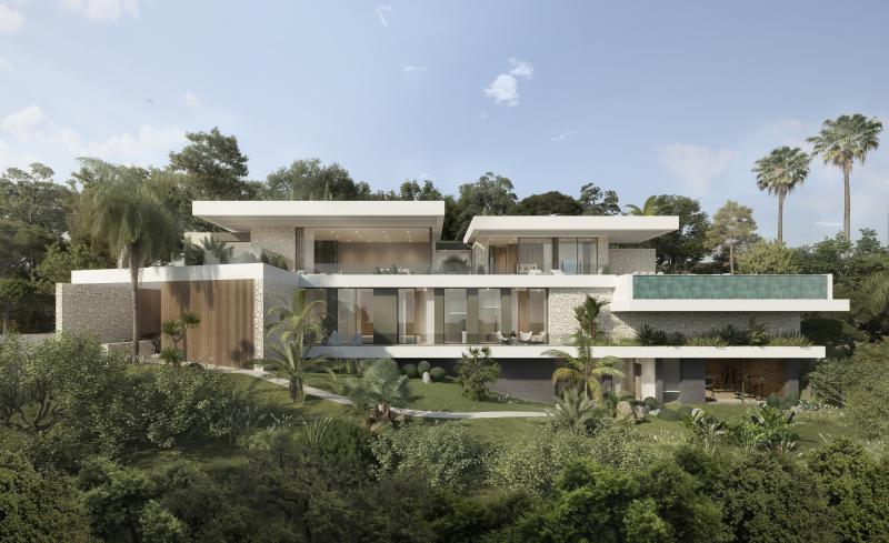 Villa with sea and mountain views for sale in La Reserva de la Cala Golf