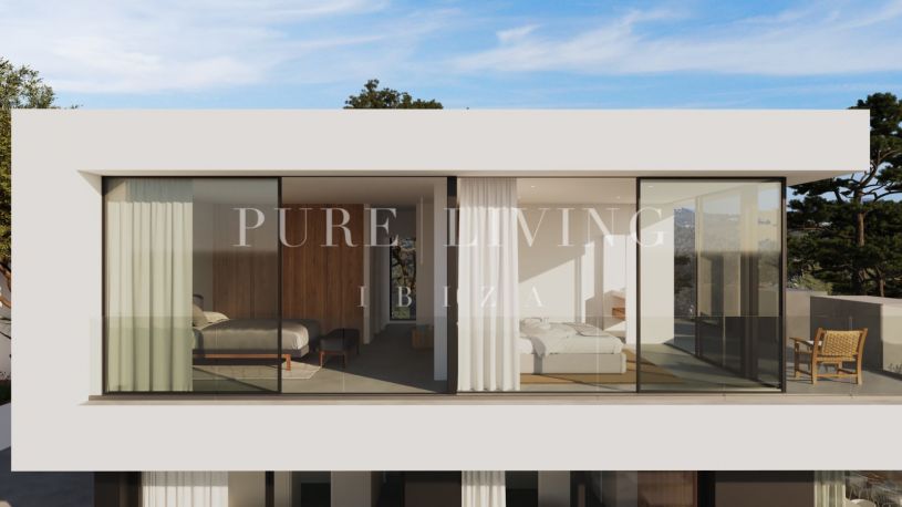 Superbe villa en construction à Roca Llisa, Ibiza