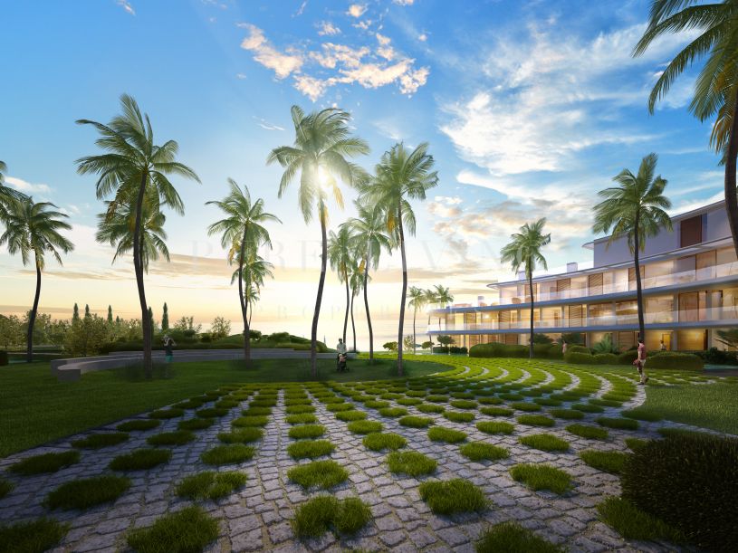 Luxurious development front line beach in Estepona