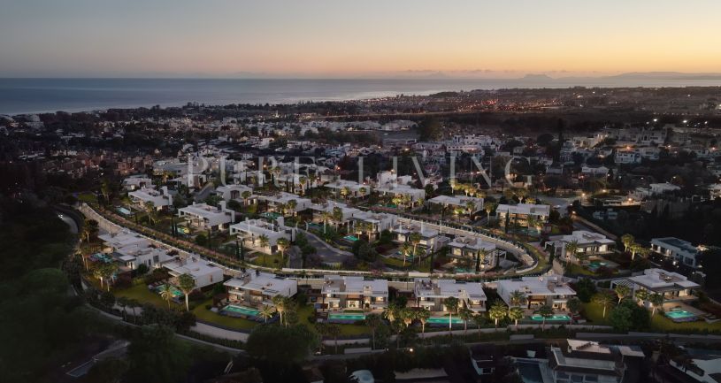Een gloednieuw omheind villaproject in het hart van Nueva Andalucia