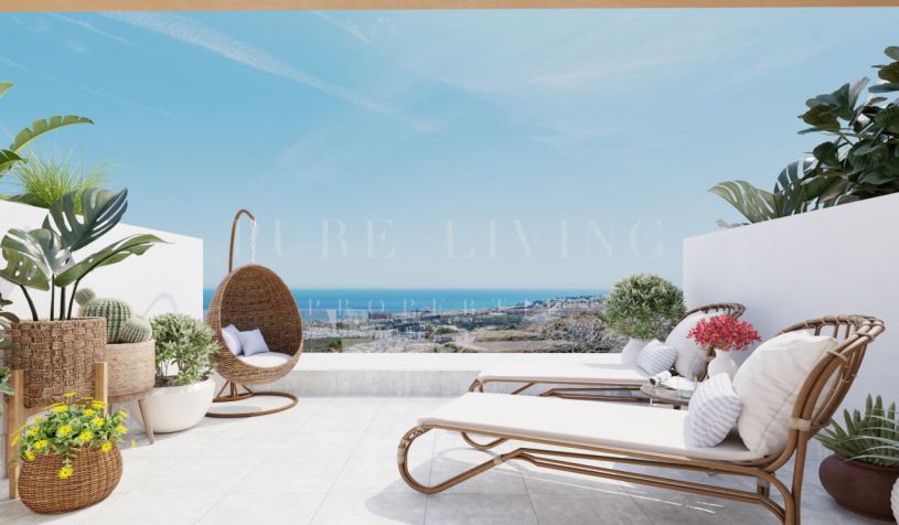 Contemporary south-facing homes in La Cala de Mijas, with a focus on comfort and efficiency