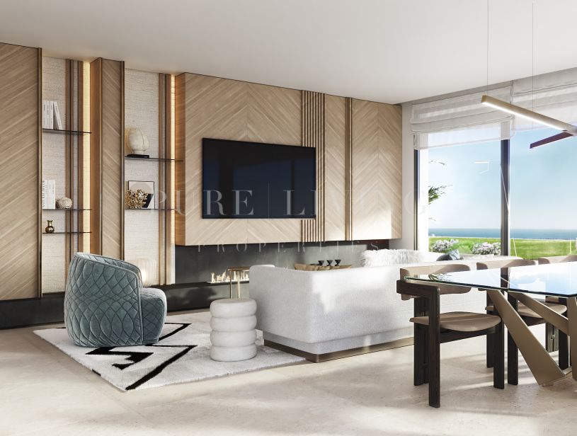 Superbe penthouse de quatre chambres à coucher à The View Marbella, Las Colinas de Marbella.