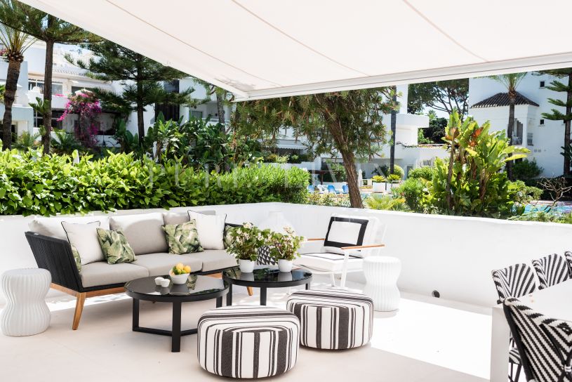 Elegante apartamento en planta baja en Alhambra del Mar