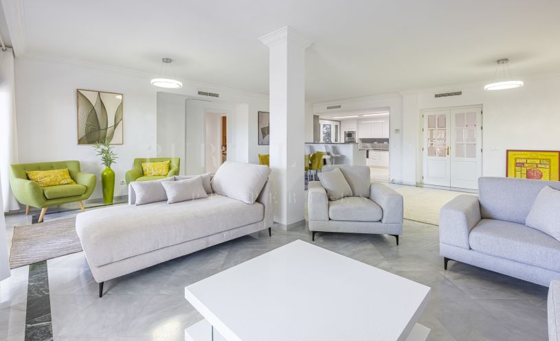 Het elegante appartement op de begane grond in Monte Paraíso, Golden Mile – Marbella